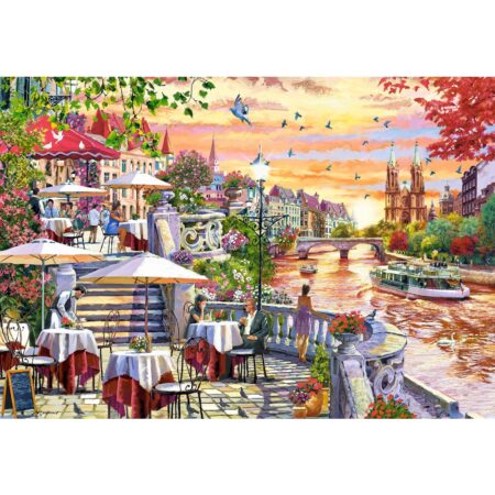 Romantic City Sunset - 1000 Teile Puzzle