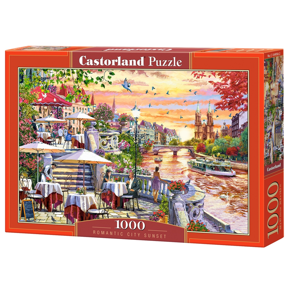 Romantic City Sunset – 1000 Teile Puzzle