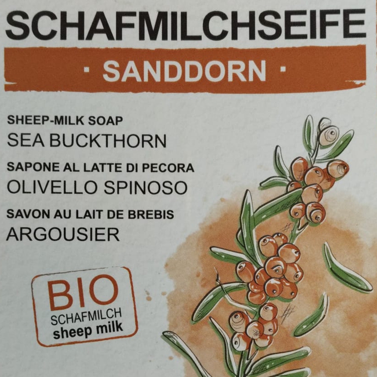 Schafmilchseife Sanddorn
