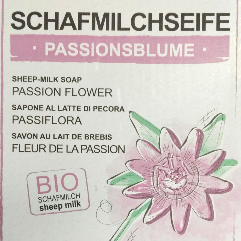 Schafmilchseife Passionsblume