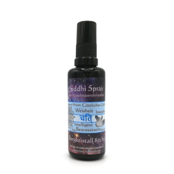 Siddhi Spray Bergkristall 852 Hz