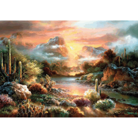 Sunset Splendor - 1000 Teile Puzzle