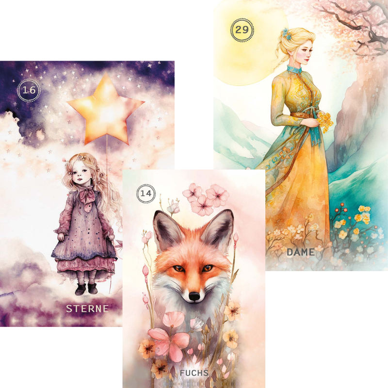 Sweet Blossom Lenormand – Karten