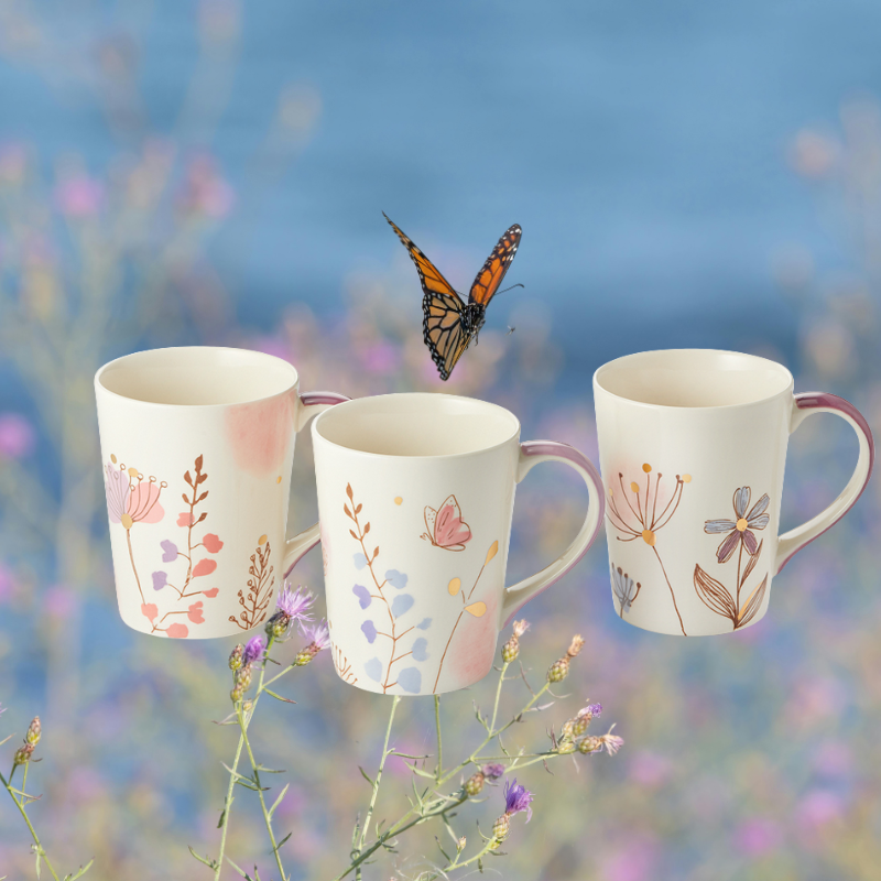 Tasse Florentina – zarte Blüten