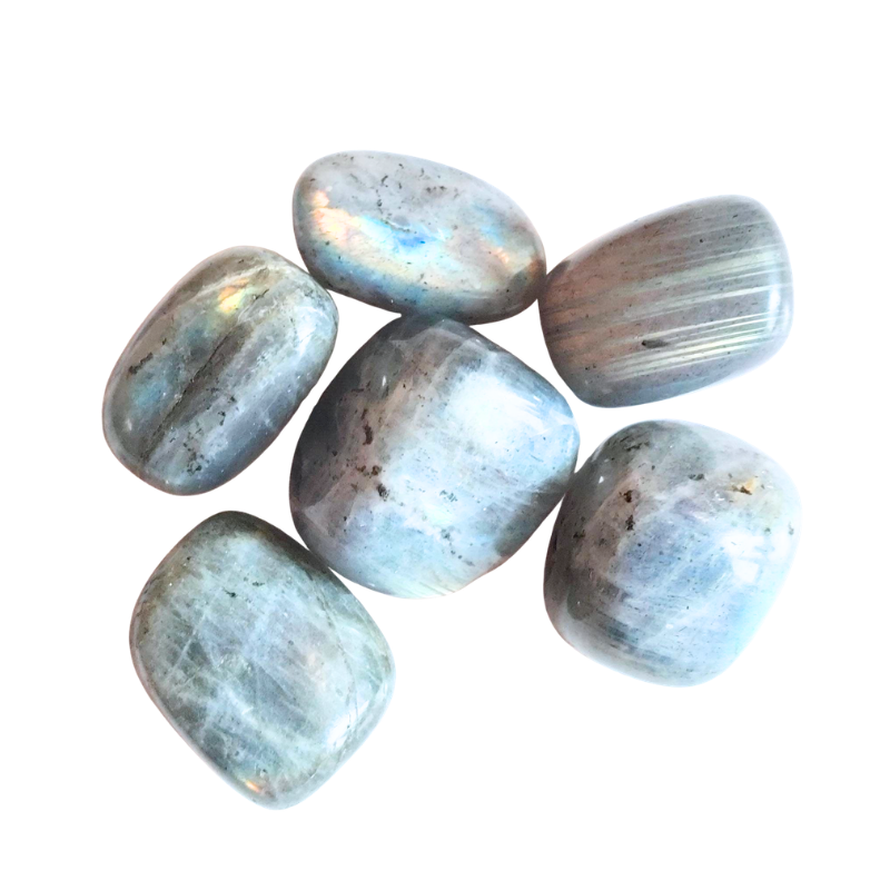 Labradorit Trommelstein