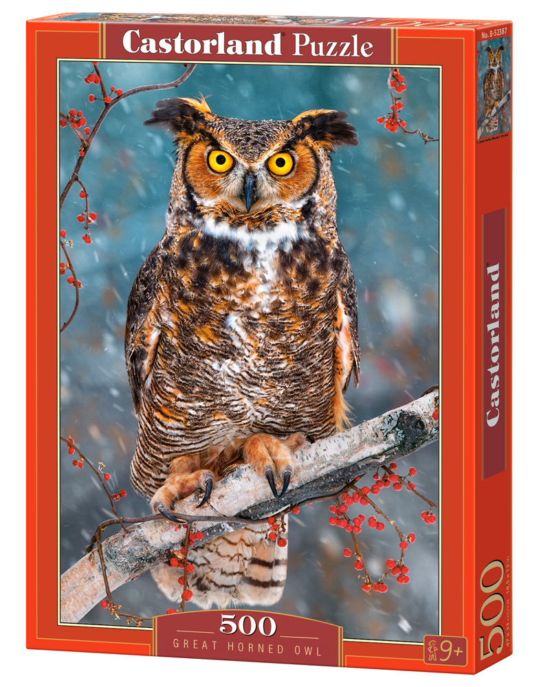Great Horned Owl – 500 Teile Puzzle