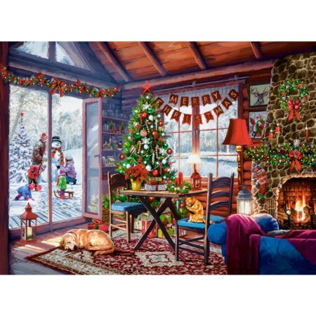 Christmas Cottage - 2000 Teile Puzzle