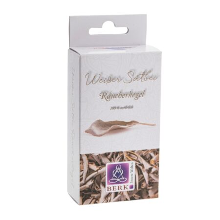 Weißer Salbei Räucherkegel