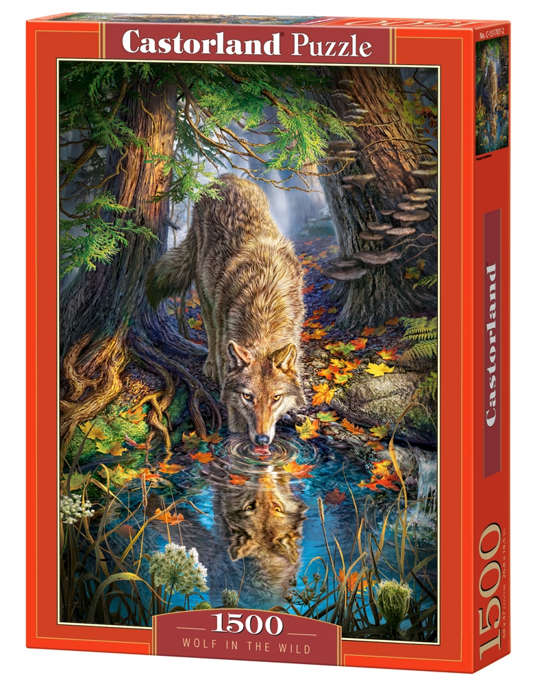 Wolf in the Wild – 1500 Teile Puzzle