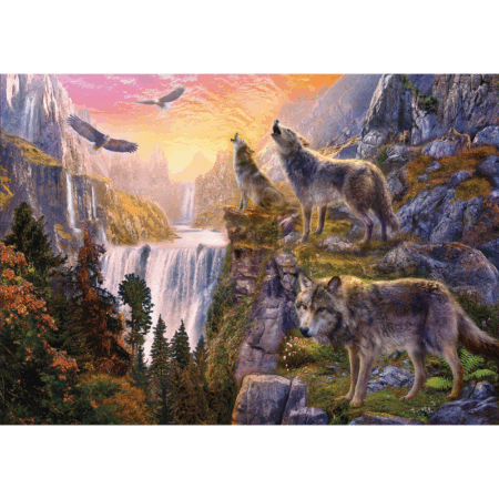Wolf Moon - 1000 Teile Puzzle