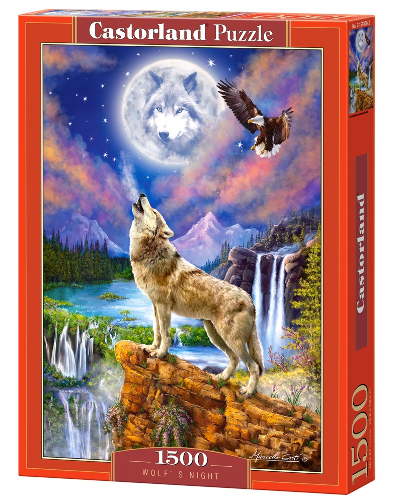 Wolf´s Night – 1500 Teile Puzzle