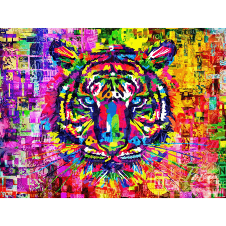 Wonderful Tiger - 1000 Teile Puzzle