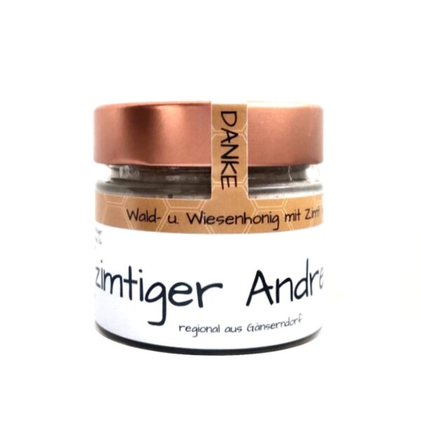 Zimtiger Andreas - Wald- und Wiesen-Cremehonig mit Zimt